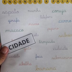 Procure a palavra igual