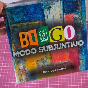 Bingo dos verbos no modo subjuntivo