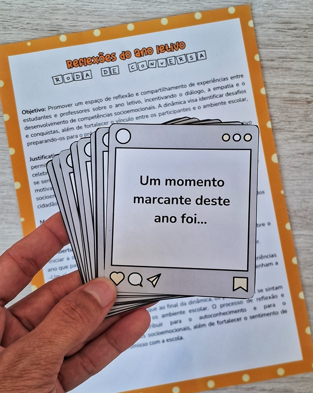 Reflexões do ano letivo - Roda de conversa - Imagem 6
