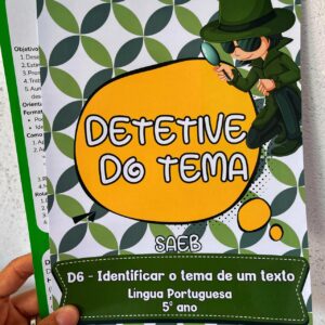 Detetive do Tema (Descritor 6) - 5º Ano/Língua Portuguesa