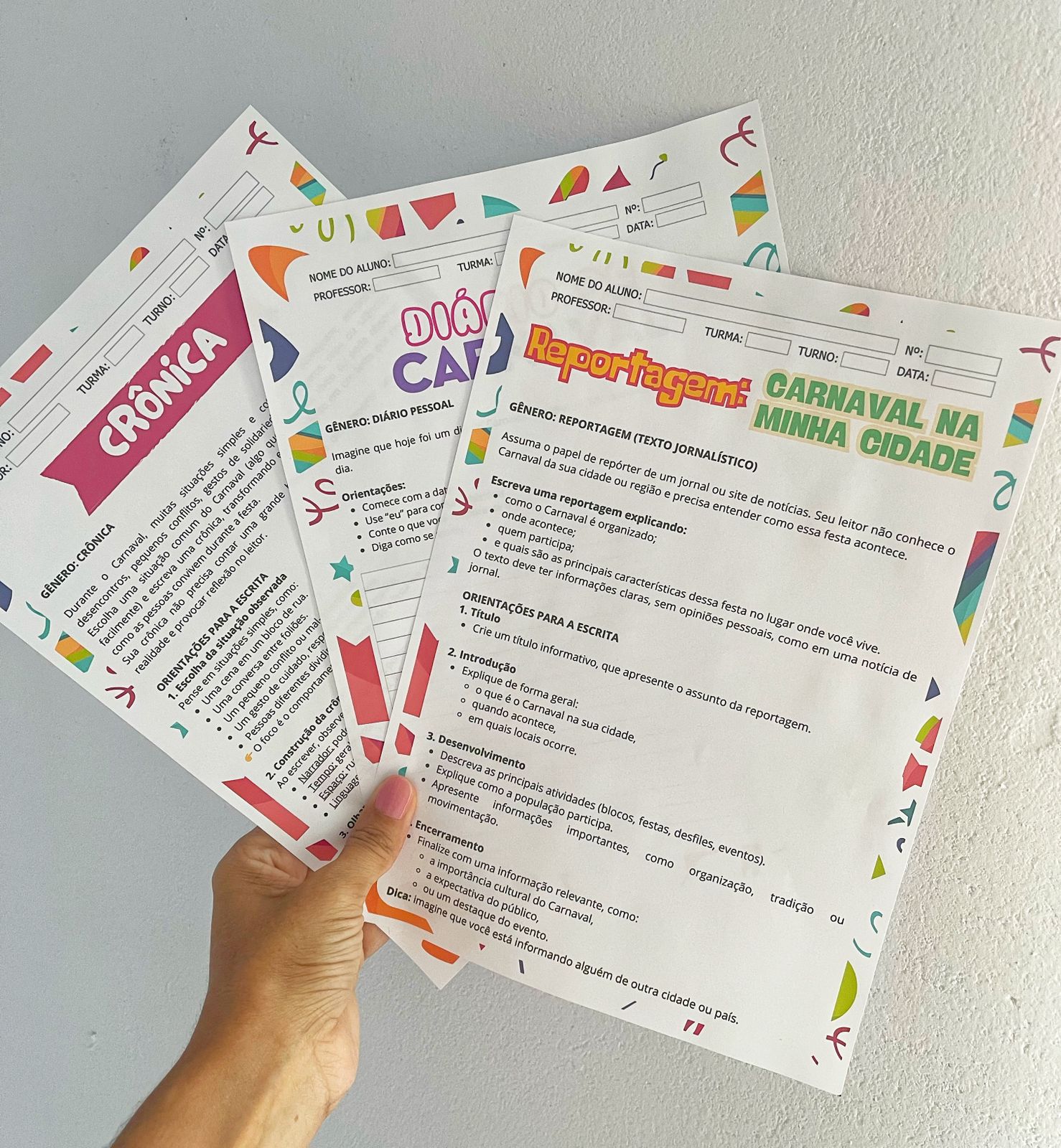 Produção de texto - Carnaval - Imagem 3