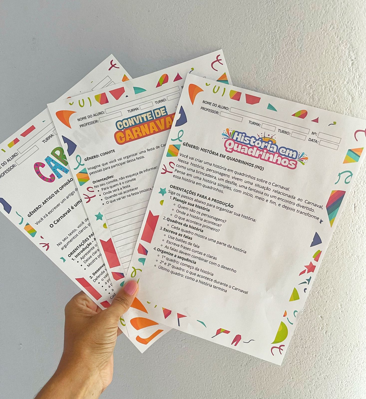 Produção de texto - Carnaval - Imagem 4