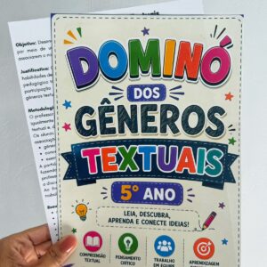 Dominó dos Gêneros Textuais – 5º Ano
